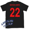 Mahsa Amini 22 T-Shirt Back