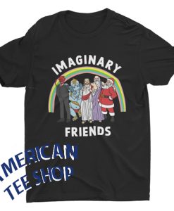 Imaginary Friends Funny Religion Sarcastic Science Anti Religion Parody T-Shirt