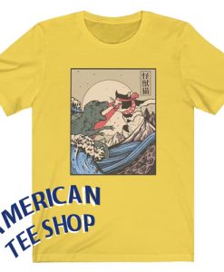 Kaiju Vs Cat T-shirt