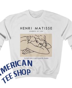 Matisse Essence of Line Vintage Art sweatshirt