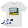 Wheat Field with Cypresses T Shirt by Vincent Van Gogh