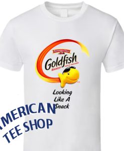 Goldfish Food Snack Gift Fan T Shirt