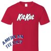 Kit Kat Chocolate Candy Food Cool Worn Funny T Shirt