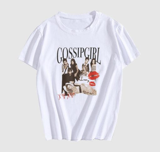 Gossip Girl print T-Shirt SD
