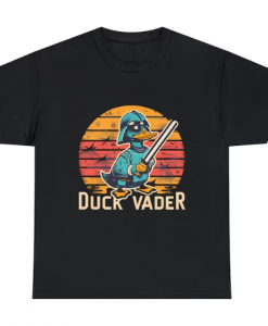 Duck Darth Vader Funny T-shirt SD