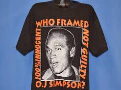 90s Free OJ Simpson Don't Squeeze Juice T-shirt SD