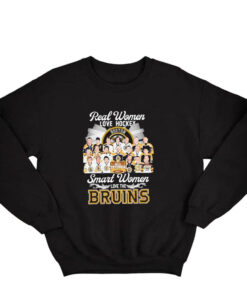 Boston Bruins Real Women Love Hockey Sweatshirt SD