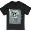 Skeleton Smoker Skull T-Shirt SD