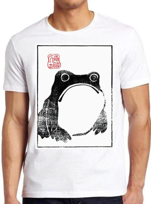 Unimpressed Frog Japanese T-Shirt SD
