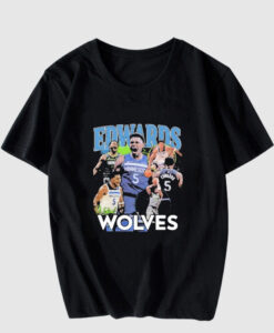 Minnesota timberwolves anthony edwards wolves T-shirt SD