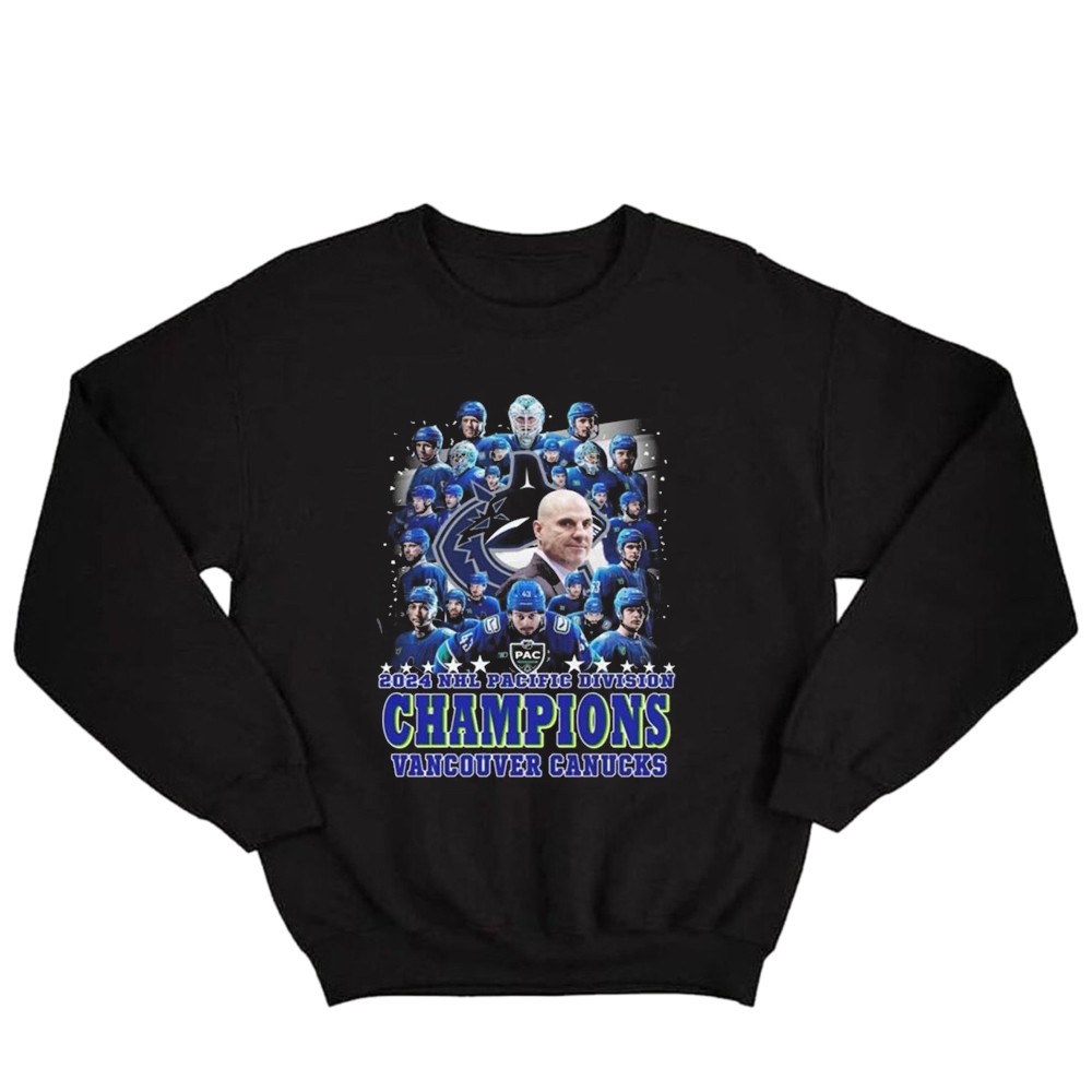 2024 Metropolitan Division Champions Vancouver Canucks Sweatshirt SD