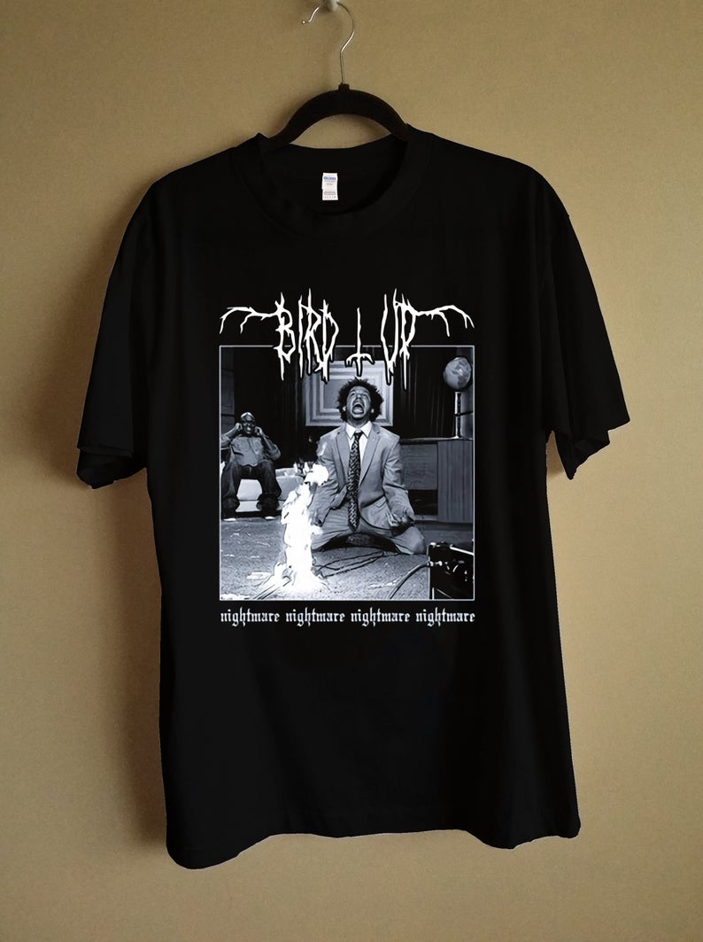BIRD UP Nightmare Death Metal T-Shirt