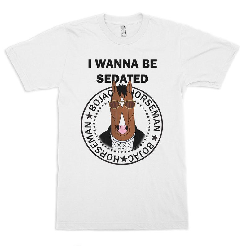 BoJack Horseman Ramones Style T-Shirt