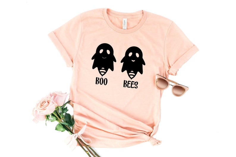 Boo Bees Halloween T Shirt