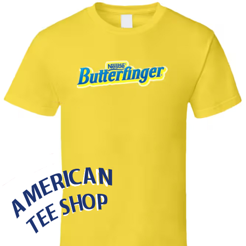 Butterfinger Chocolate Candy Food Cool Worn T Shirt
