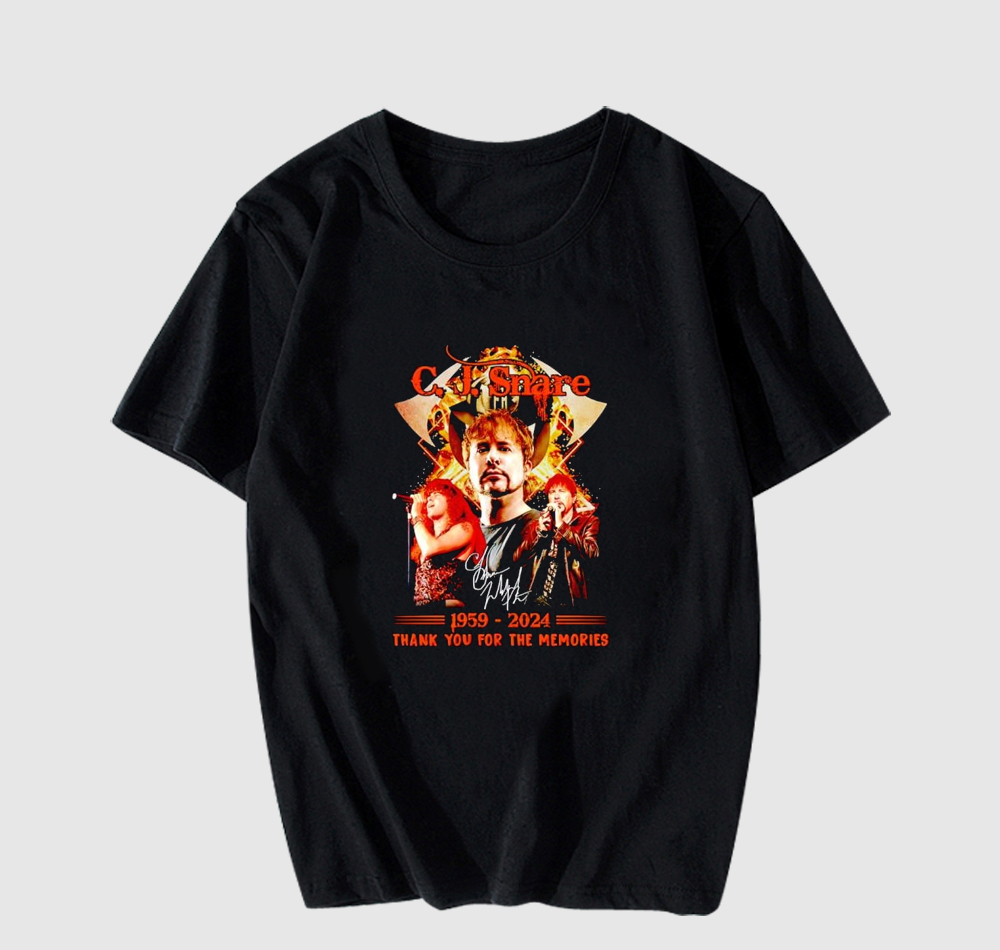 CJ Snare 1959 2024 thank you for the memories T Shirt SD