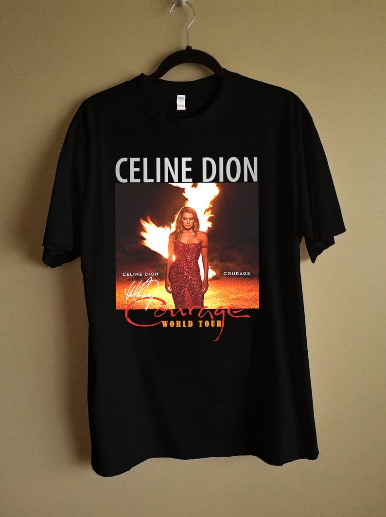 Celine Dion Tour 2019 Vintage T Shirt