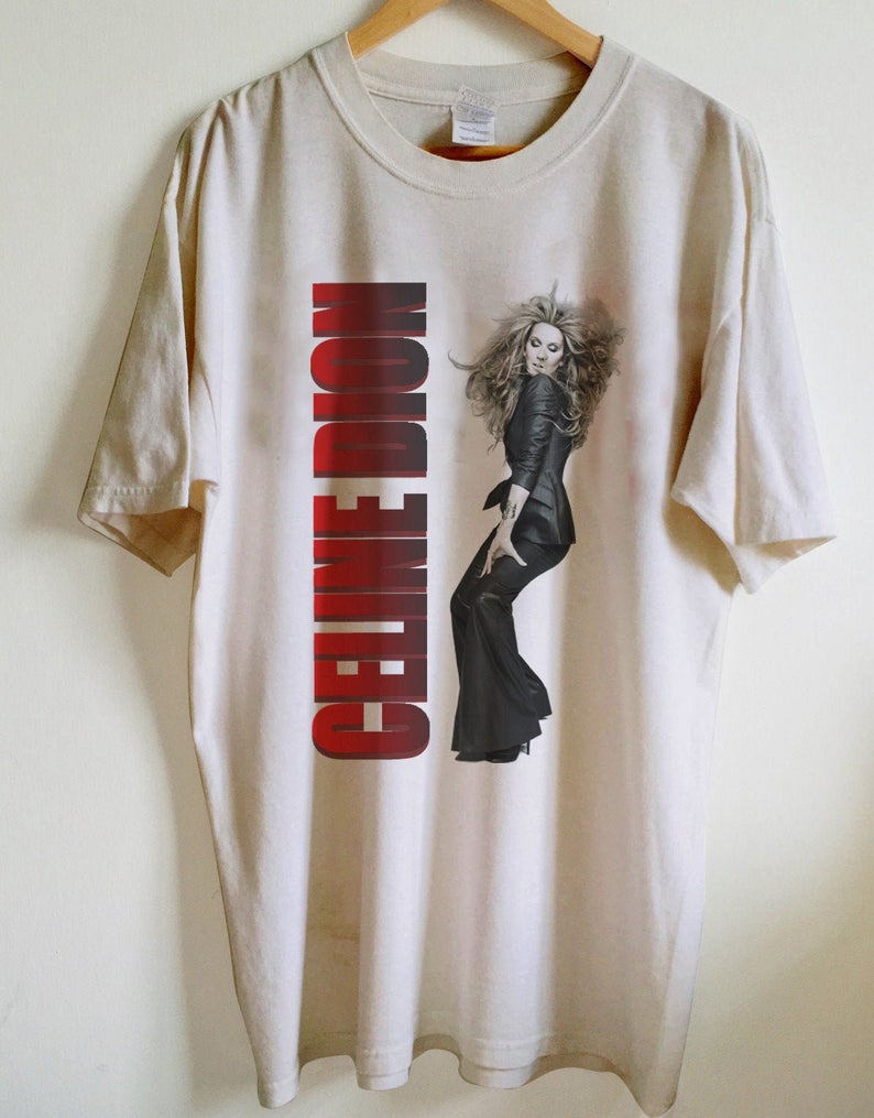 Celine Dion world tour T-Shirt