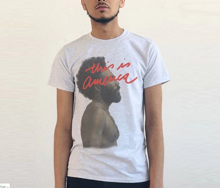 Childish Gambino This Is America 90 Printed Aesthetic T Shirt
