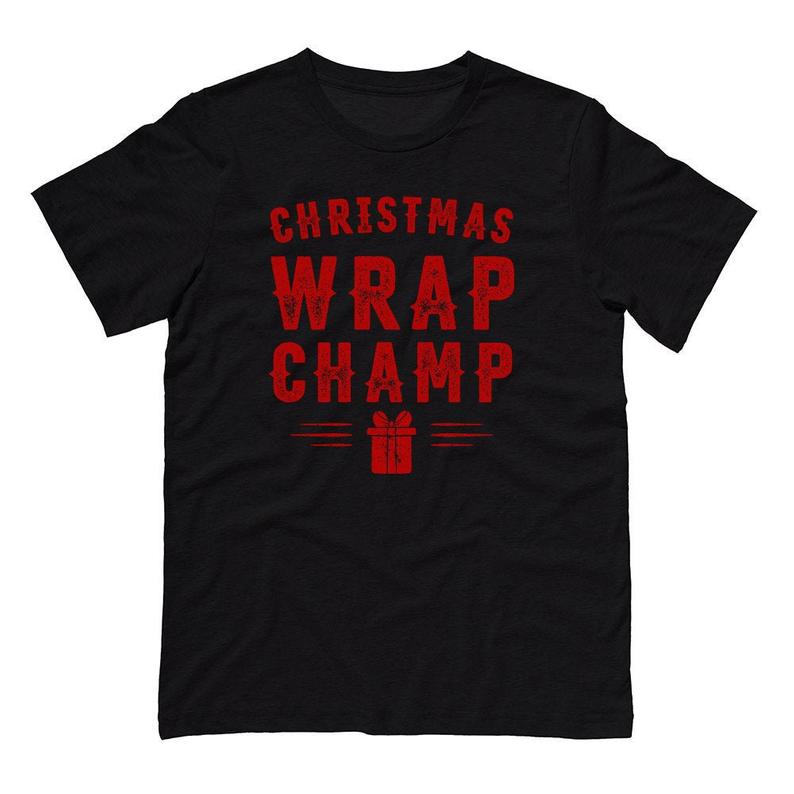 Christmas Wrap Champ Next Level T-Shirt