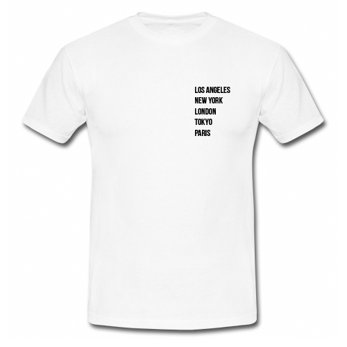 Cities T Shirt