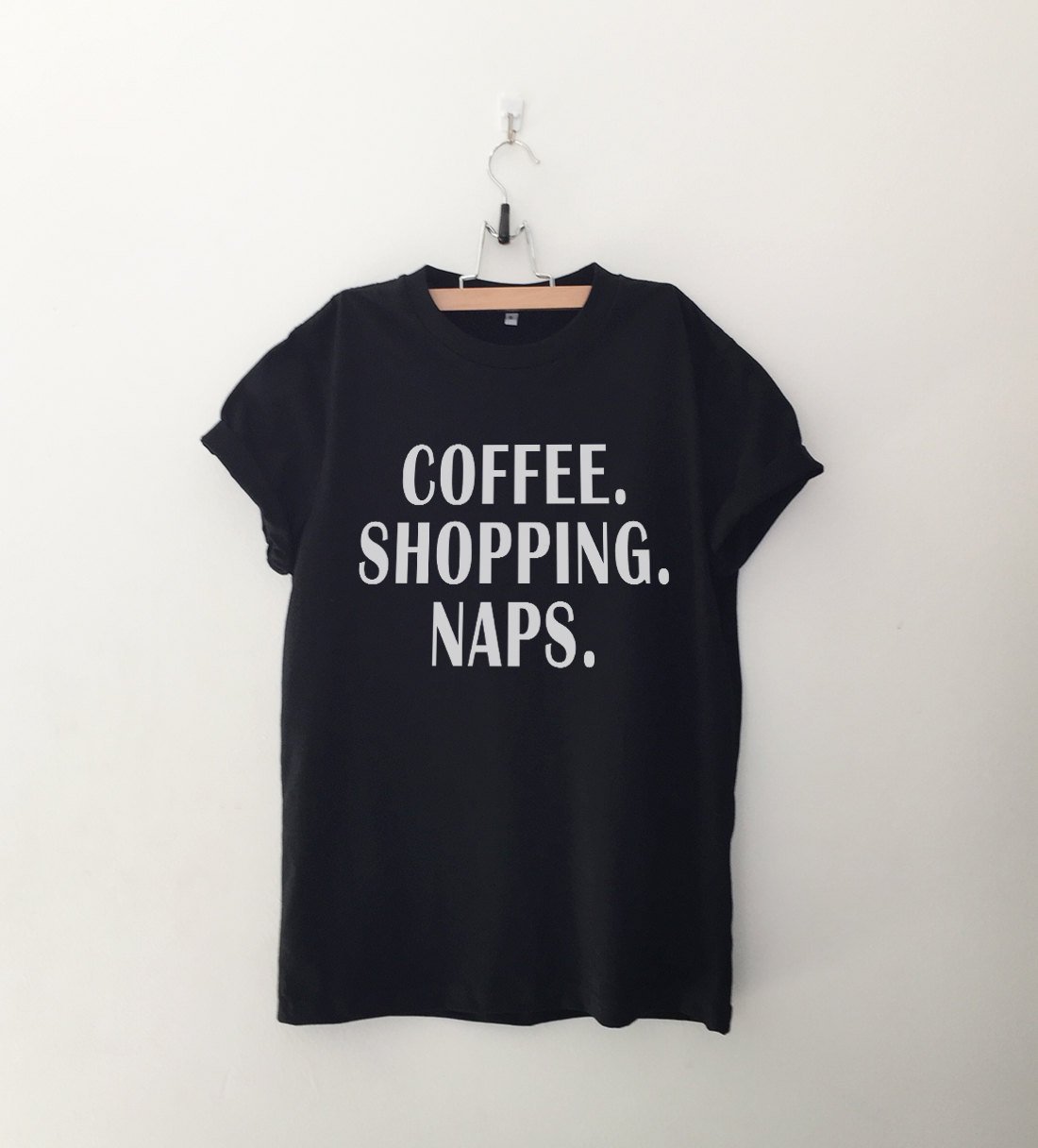 Coffee shopping naps T Shirt