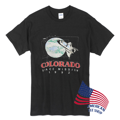 Colorado Space Mission 1992 T Shirt