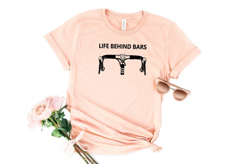 Cool Bicycle Life Behind Bars T Shirt
