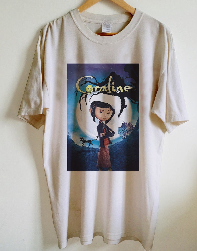 Coraline Poster the Movie T-Shirt