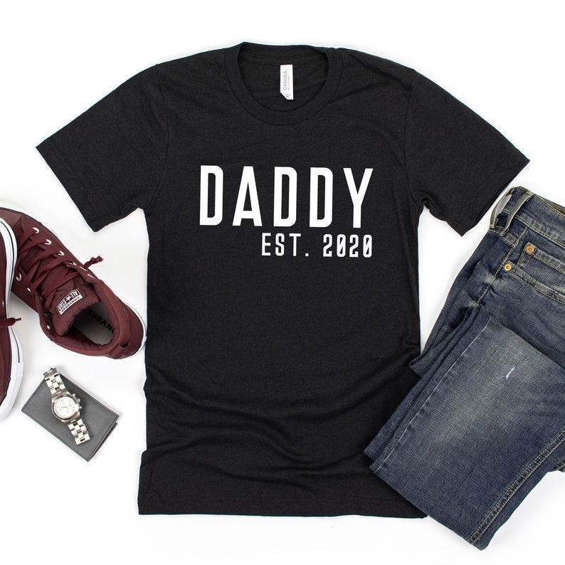 Daddy Est 2020 T Shirt