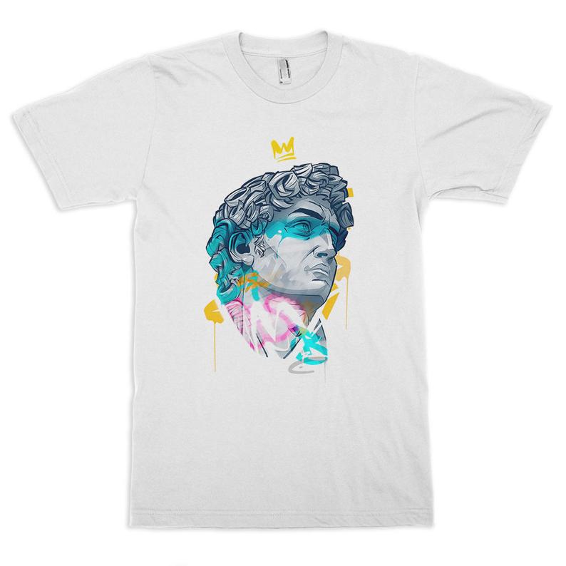 David by Michelangelo Art T-Shirt