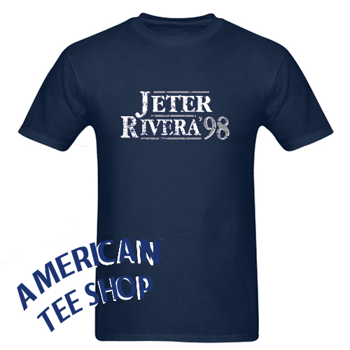 Derek Jeter Mariano Rivera 1998 New York T-Shirt