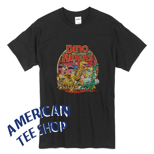 Dino Riders The Adventure Begins 1988 Unisex Tshirt