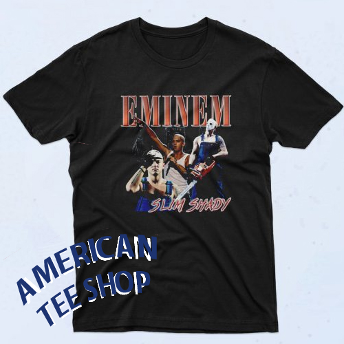 Eminem Slim Shady Chainshaw T-Shirt