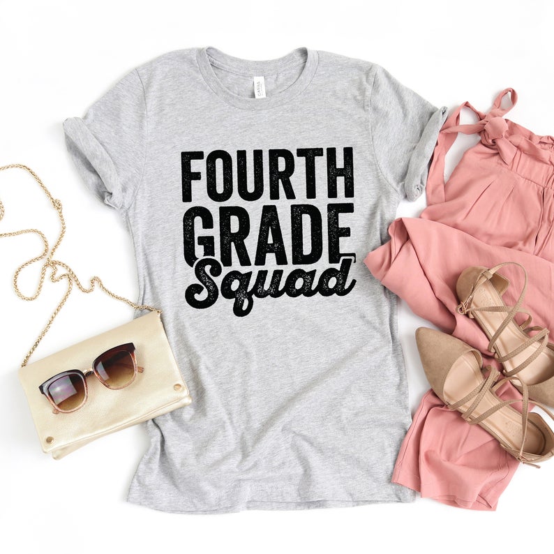 Fourth Grade Squad T Shirt