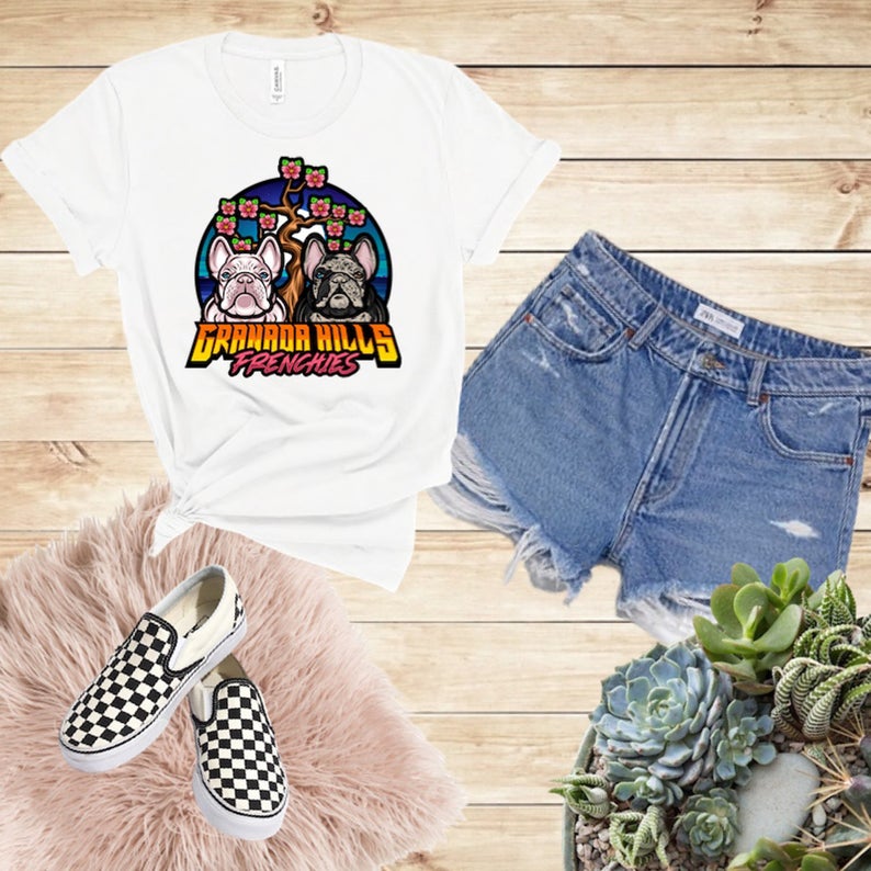 Frenchie French bulldog T-shirt