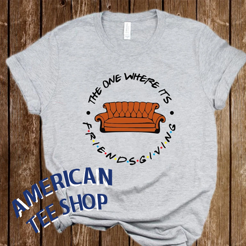 Friends Thanksgiving shirt, Central Perk T-shirt