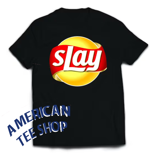 Funny Lay Slay Chip T-Shirt