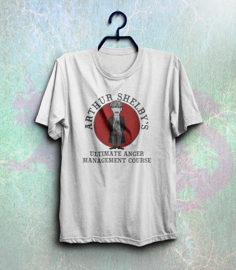 Funny peaky blinders parody shirt arthur shelby's t-shirt