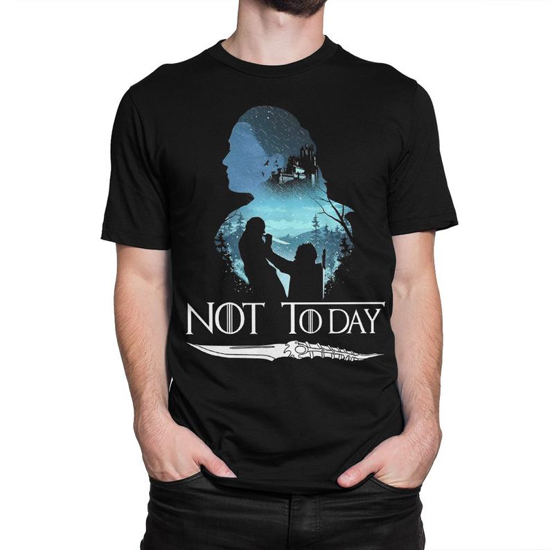 Game of Thrones Arya Stark Not Today T-Shirt