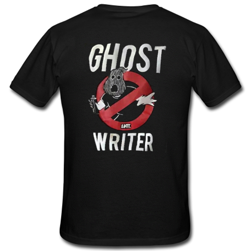 Ghost Writer T-Shirt Back