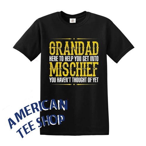 Grandad Mischief Funny T Shirt
