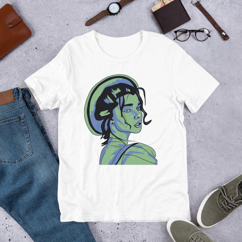 Green Goddess Short-Sleeve Unisex T-Shirt