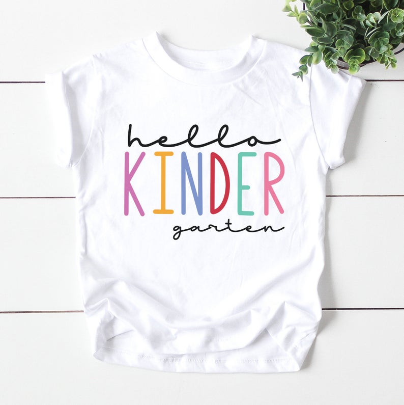 Hello Kindergarten T Shirt