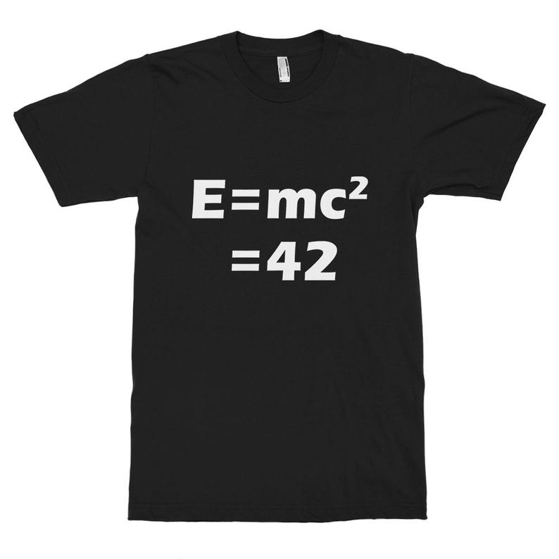 Hitchhiker's Guide to the Galaxy 42 Science T-Shirt