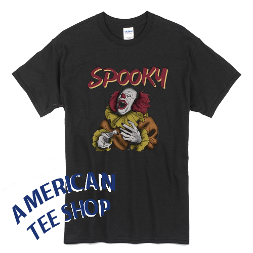 Horror Spooky Momster Halloween Unisex Tshirt