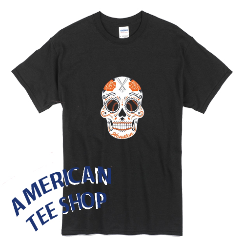 Houston sugar skull T-shirt