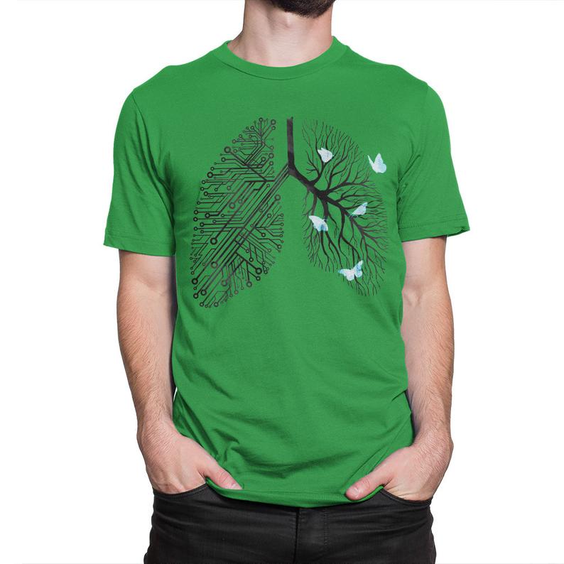 Human Anatomy Lungs Art T-Shirt