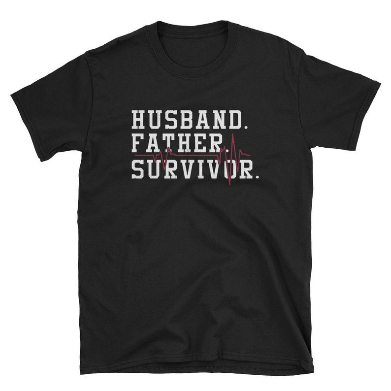 Husband Father Survivor Unisex T Shirt