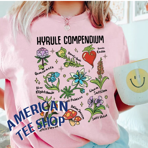 Hyrule Compendium Flora T-Shirt